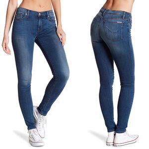 Hudson Natalie Mid-Rise Super Skinny Jeans - Size: 25
